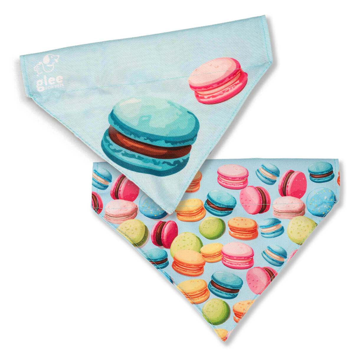 Glee Platinum Macaron - Μπαντάνα Σκύλου XS/Small 15.5x13x3.5cm
