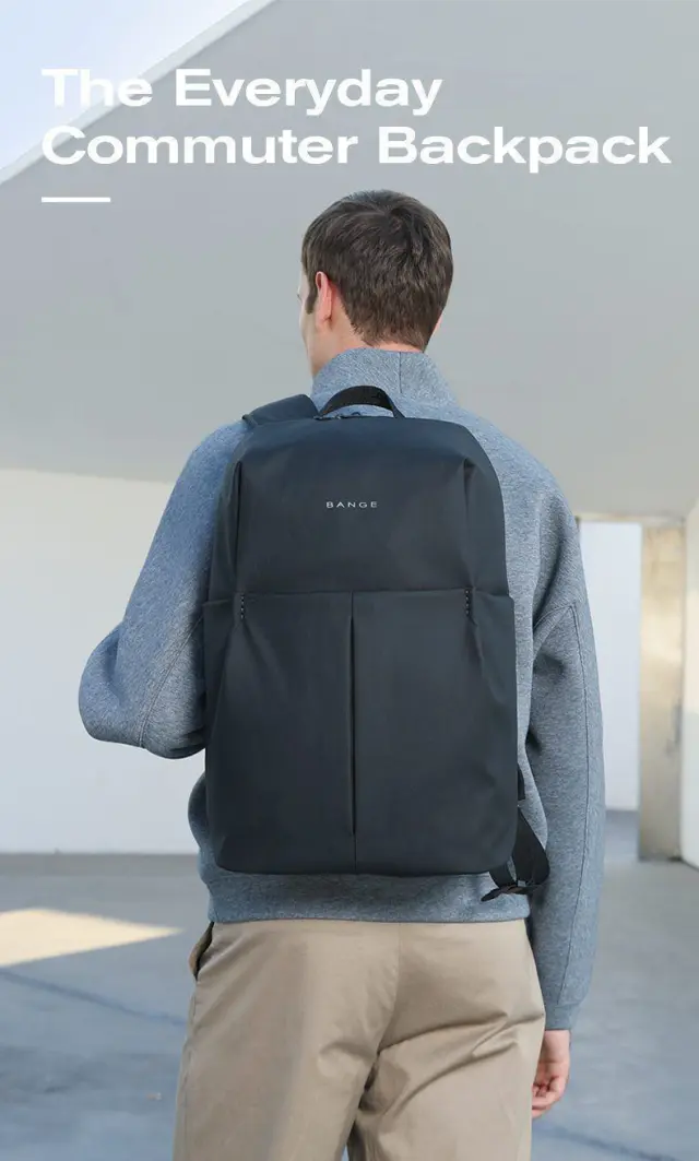 Σακίδιο Πλάτης Laptop 25L 15,6 Bange 3078 μαύρο - One Size 2