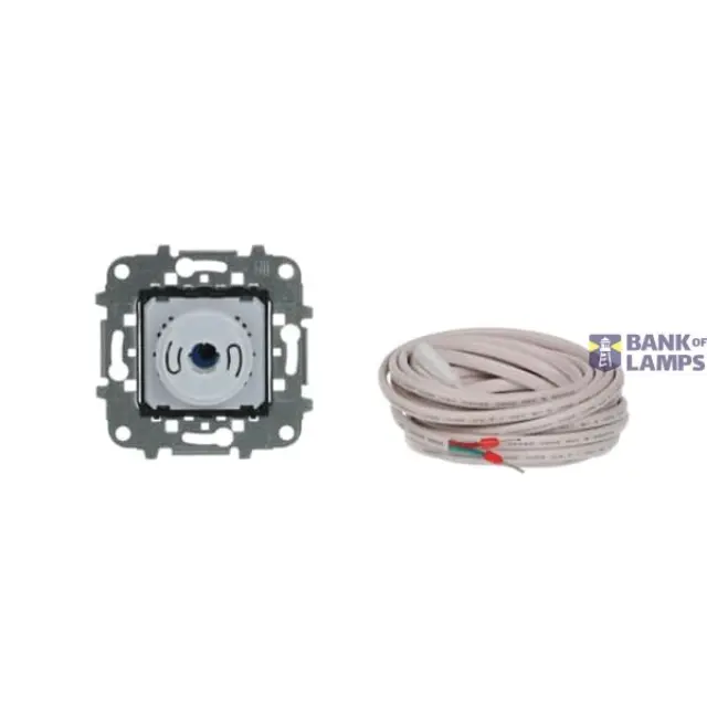 8140.9 Rotatory room thermostat with floor sensor with Resistance sensor Turn Heater 1 gang(s)
