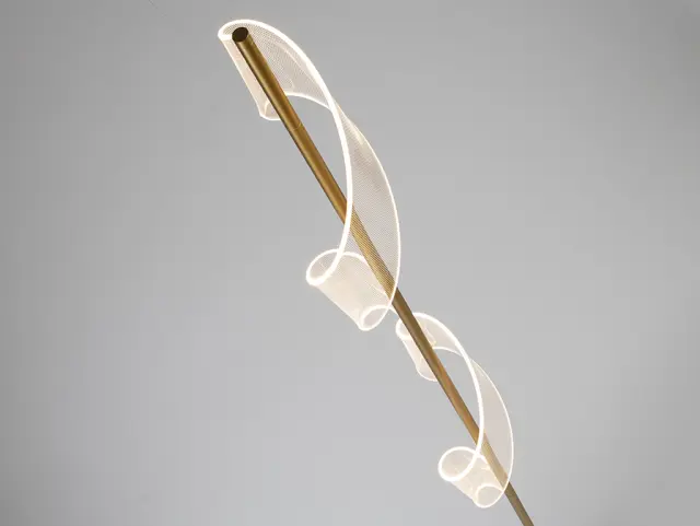 Velas 351126 – Επιδαπέδιο LED Φωτιστικό Χρυσό 18W 3000K 2