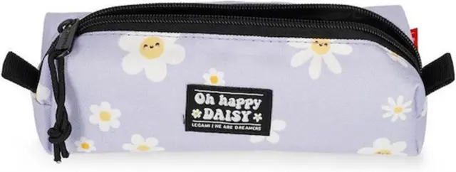 Legami My Pencil Case Daisy Lilac (Μαργαρίτα) Κασετίνα Μαλακή 22cm SPC0022