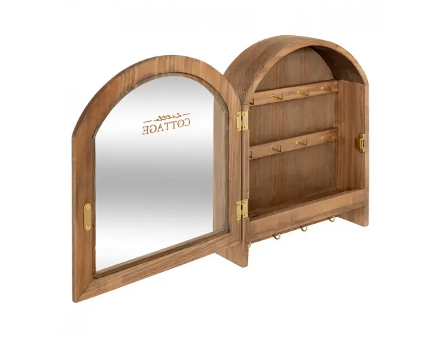Ξύλινη Επιτοίχια Κλειδοθήκη Atmosphera Roxie Key Box με 12 θέσεις και διαστάσεις 22x7x28cm 203548 2