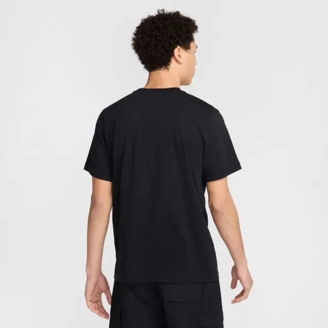 Nike Sportswear Swoosh T-Shirt (HQ8092-010) - Μαύρο - S 3