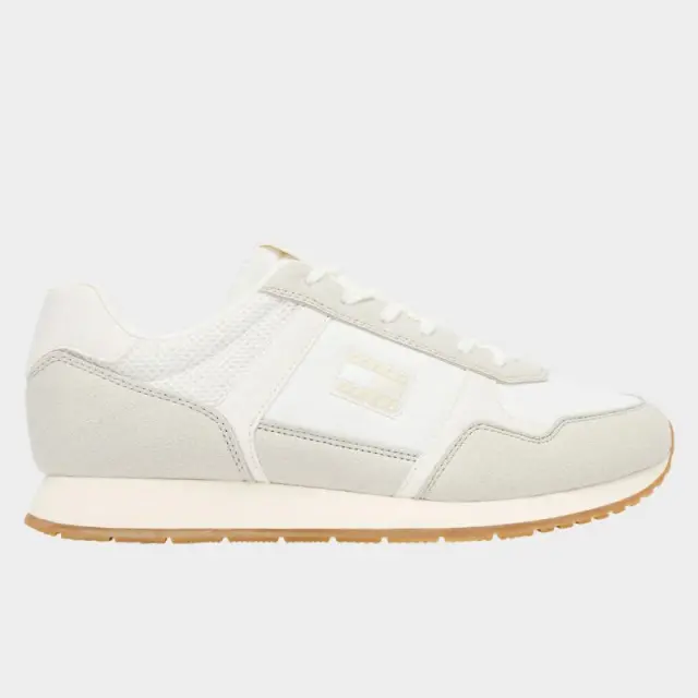 Tommy Hilfiger - Ανδρικά Sneakers Th Runner Casual EM0EM01617-YBL Εκρού - 46