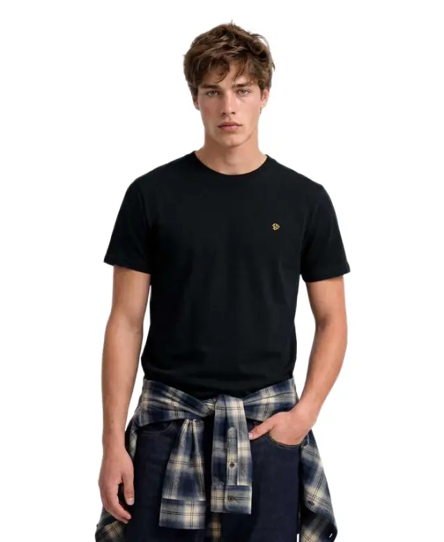 Superdry ανδρικό t-shirt κεντημένο λογότυπο D1 OVIN ESSENTIAL M1012473A-1
