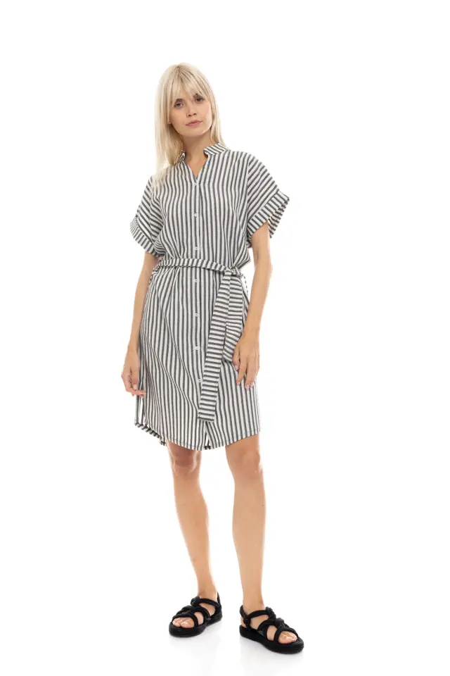 Beachwear Stripe Sand B439 Skin Pink Label