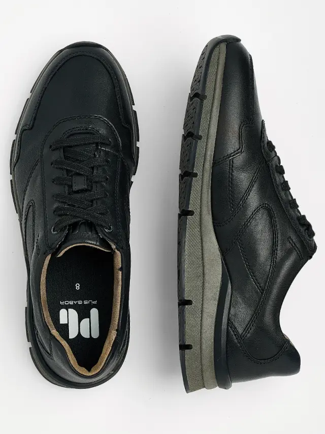 Pius Gabor Sneakers Ανδρικό δέρμα Μαύρο PGA/103111 01-BLACK - 45 3