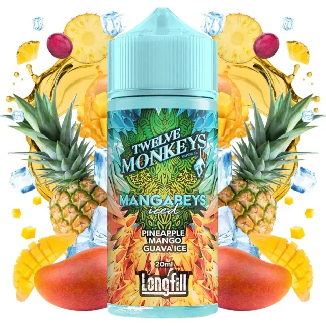Twelve Monkeys Classic Mangabeys Iced 20ml/120ml