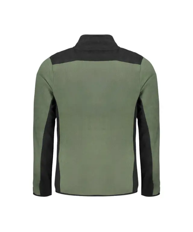 Norway Nautical School - Ανδρική Ζακέτα Φούτερ Fleece 849522-ARMY Πράσινο Σκούρο 2