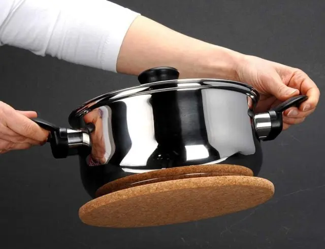 Μαγνητικό Σουπλά Μαγειρικών Σκευών Excellent Houseware - Φελλός - 21x21x1cm 836001140 2