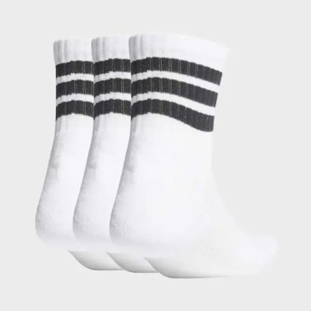 Adidas Ess Socks Mid White 3P JZ0529 - 40-42 2