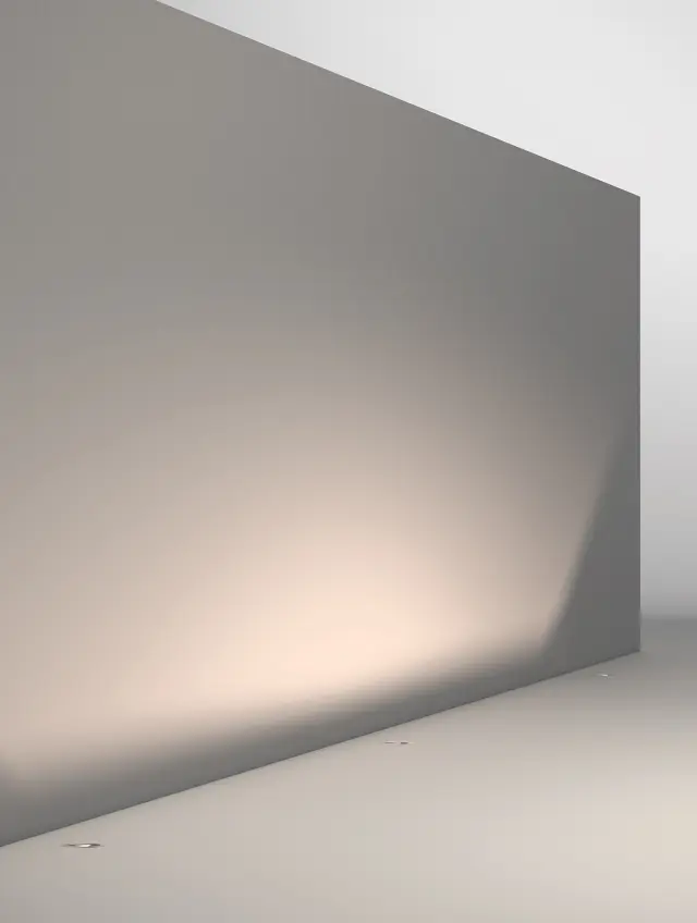 Moom Χωνευτό Φωτιστικό Δαπέδου LED 14W 3000K Ø18.5cm IP67 Νίκελ Ματ Nickel 2