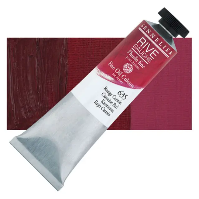 Sennelier Λάδι Rive Gauche 635 Carmine Red - 40ml