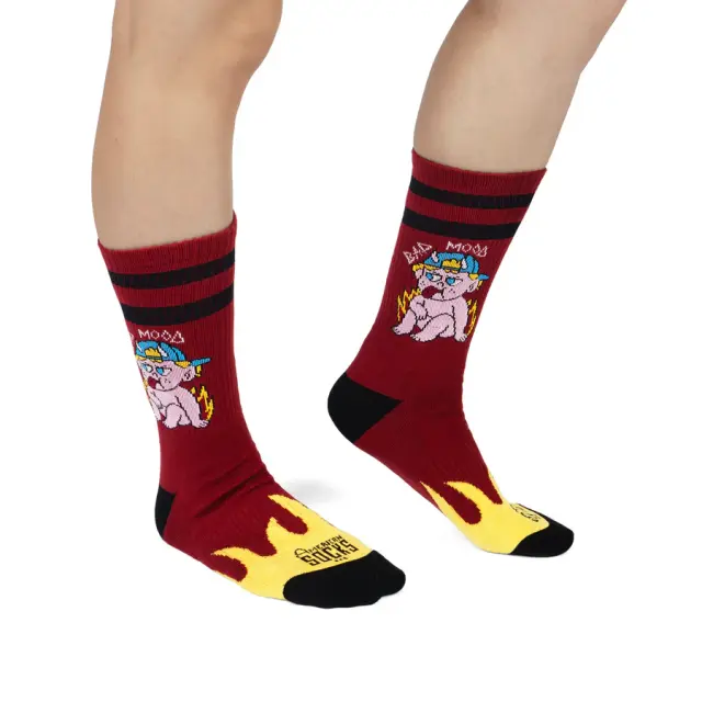 AMERICAN SOCKS Mid High Bad Mood 3