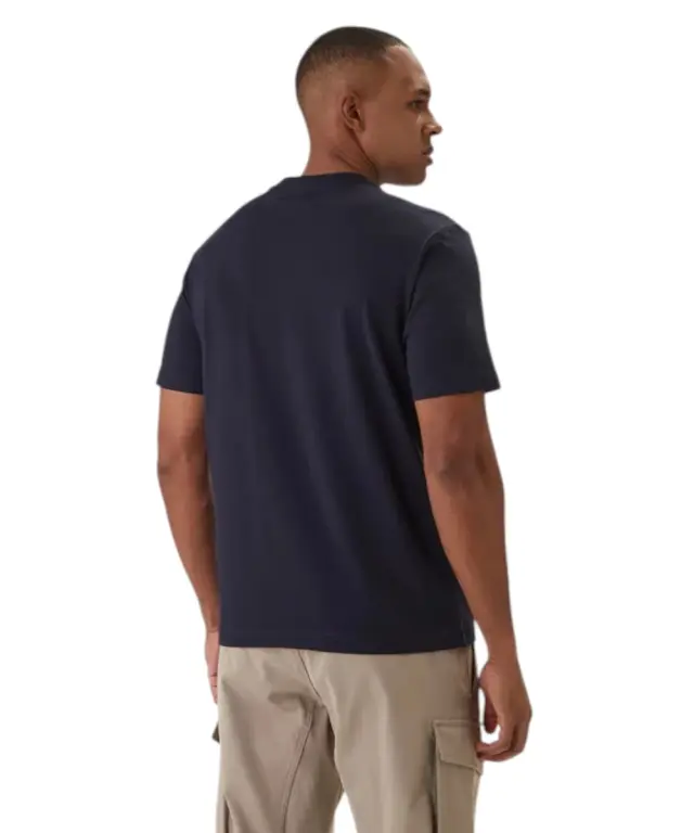 Napapijri - Ανδρική Μπλούζα Κοντομάνικη S-Box Logo NP0A4IFL-176 Μπλε Σκούρο - S 2