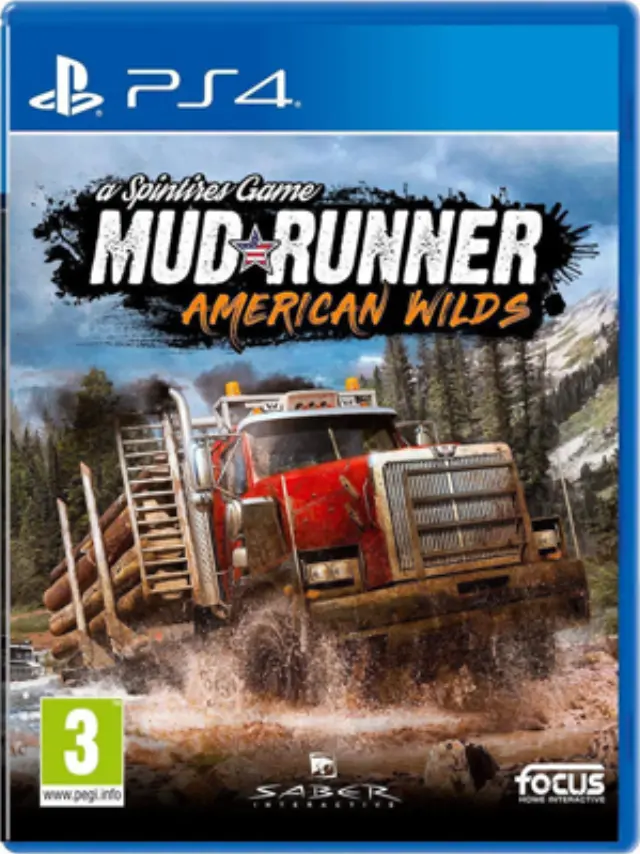 Spintires MudRunner American Wilds Edition PS4 USED