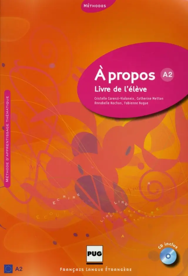 A PROPOS A2 METHODE (+ CD)