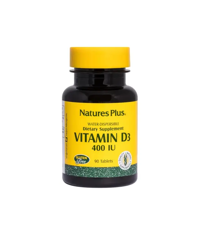 Nature's Plus Vitamin D 400 I.U. 90 ταμπλέτες