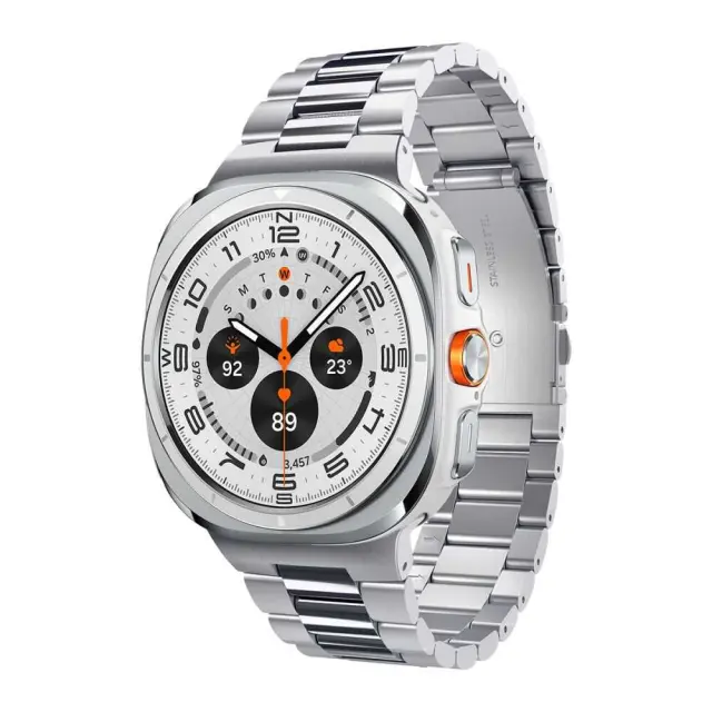 Spigen Modern Fit Band Samsung Galaxy Watch Ultra 1 / 2 2024-2026 (47 Mm) Silver