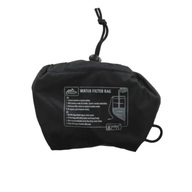 Helikon-Tex Survival Water Filter Bag - White / Black A-Σακούλα Φιλτραρίσματος Νερού Επιβίωσης - 00-White-Λευκό 2