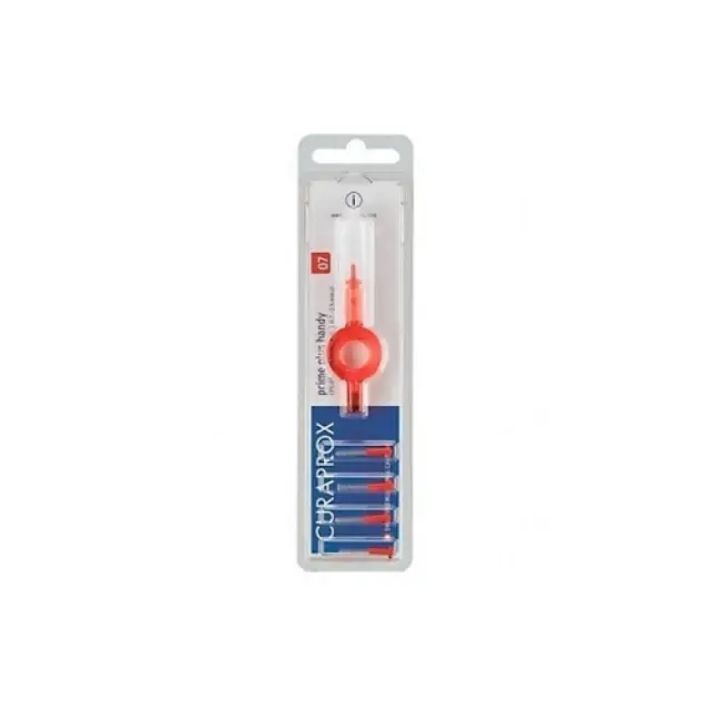 Curaprox CPS 09 Prime Plus Handy μεσοδόντια βουρτσάκια κόκκινο 5τμχ