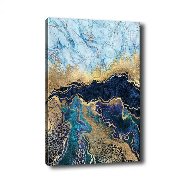 ΠΙΝΑΚΑΣ ΚΑΜΒΑΣ MARBLEIZED EFFECT FB97196.02 50X3X70 εκ. 3
