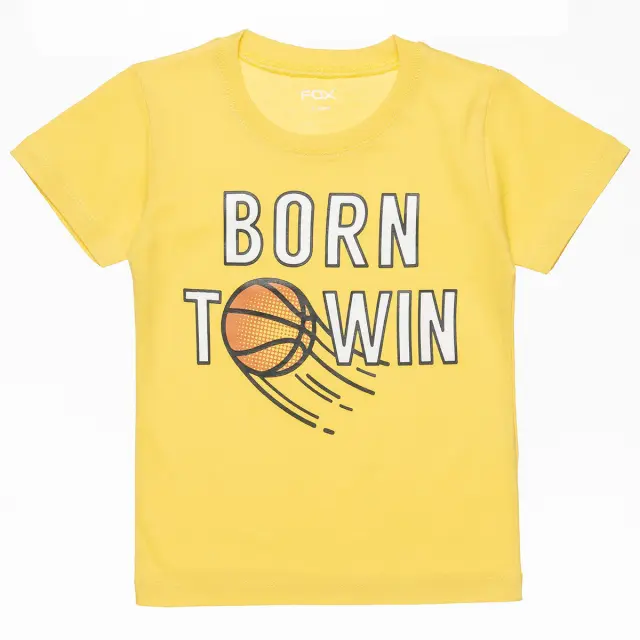 Μπλούζα με τύπωμα "Born to win"