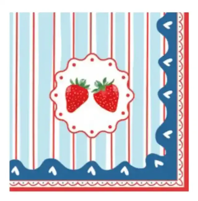 Easy Life Χαρτοπετσέτες 20 Τεμάχια 33x33cm Fruit Mania Πολύχρωμο