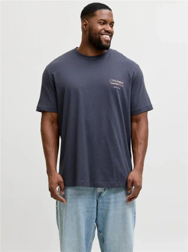 T-shirt JORMONTAUK plus size Jack & Jones - 7XL