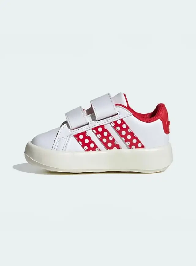Βρεφικά Παπούτσια Adidas για Κορίτσια Disney Minnie Mouse Grand Court Red (Μεγέθη 19-27) ΡΟΖ 2