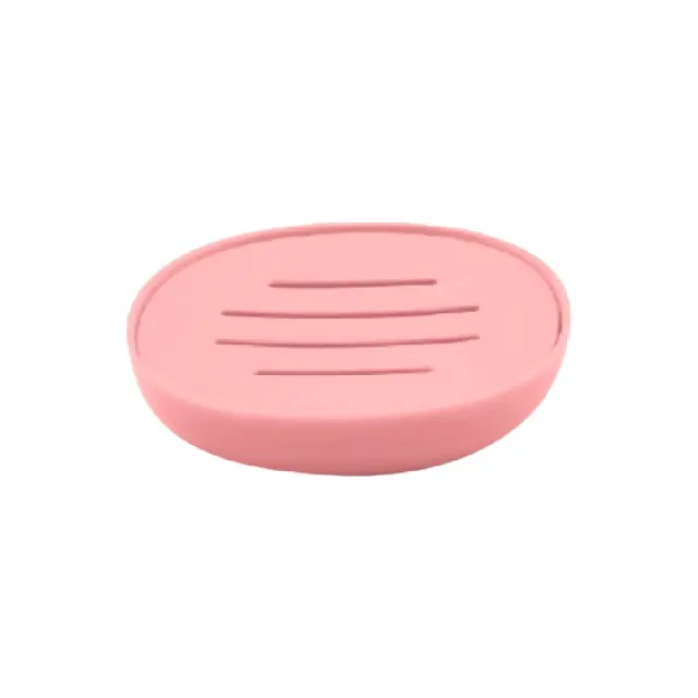 Σαπουνοθήκες μπάνιου πλαστικές - Σετ 5pcs - Pink - 21736