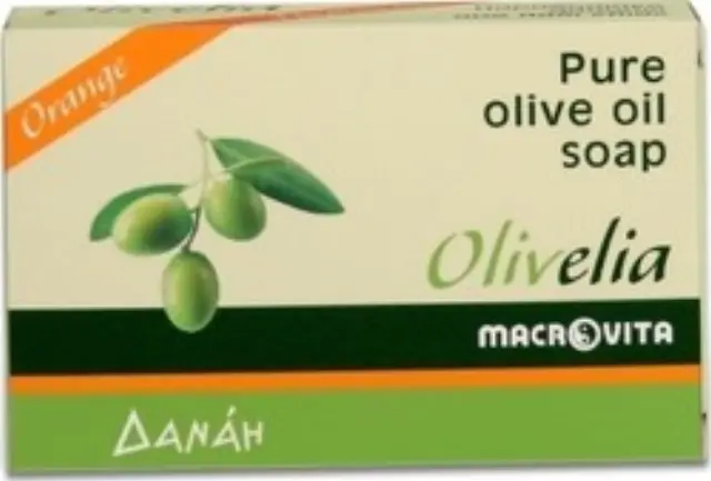 Macrovita Παραδοσιακό Σαπούνι από Λάδι Ελιάς με Άρωμα Πορτοκάλι 100gr