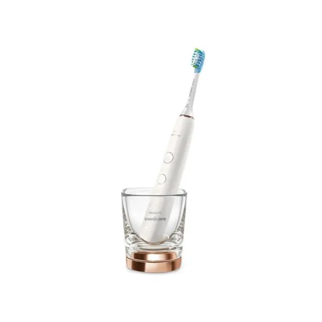 Philips Sonicare DiamondClean 9000 Ηλεκτρική Οδοντόβουρτσα Rose Gold (HX9911/94) 2