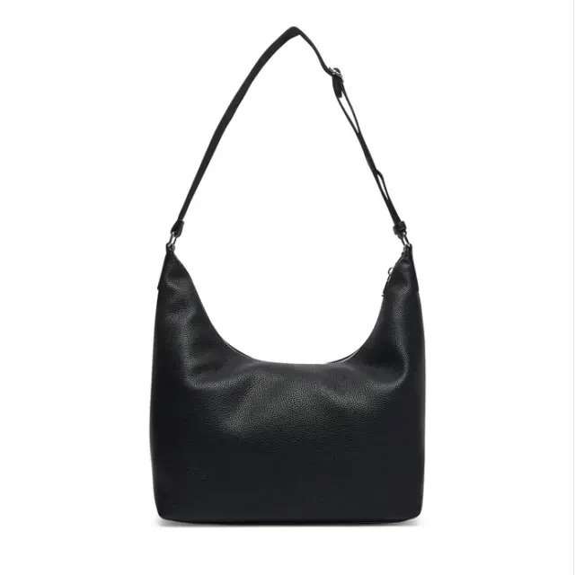 Calvin Klein Γυναικεία Μεσαία Τσάντα Ώμου Webbing Strap Medium Shoulder Bag Μαύρο 3