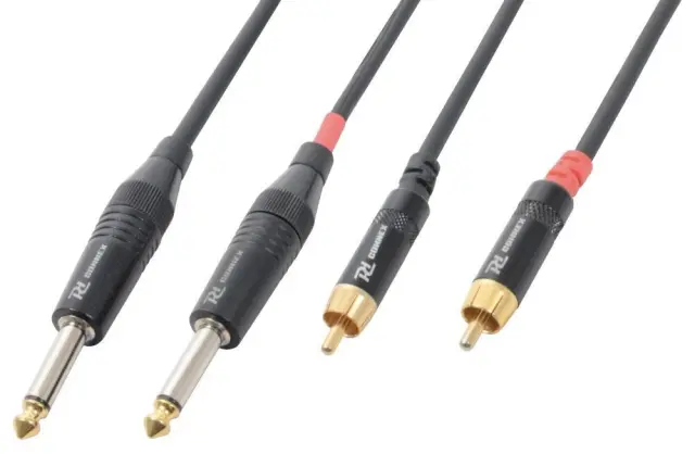 PD CONNEX CX74-1 ΚΑΛΩΔΙΟ ΗΧΟΥ 2X 6.3M-2X RCA M 1.5M
