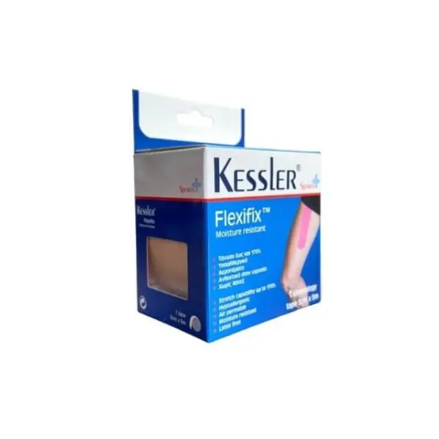 Kessler Ταινία Κινησιοθεραπείας 5cm x 5m σε Διάφορα Χρώματα