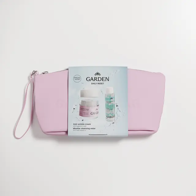 Garden | Daily reset antiwrinkle cream 50ml + micellar water 100ml | 1set