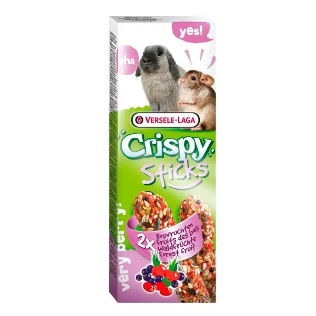 Versele Laga - Sticks Rabbits-Chinchillas Forest Fruit 110Gr - 5100144 - Pet Supplies