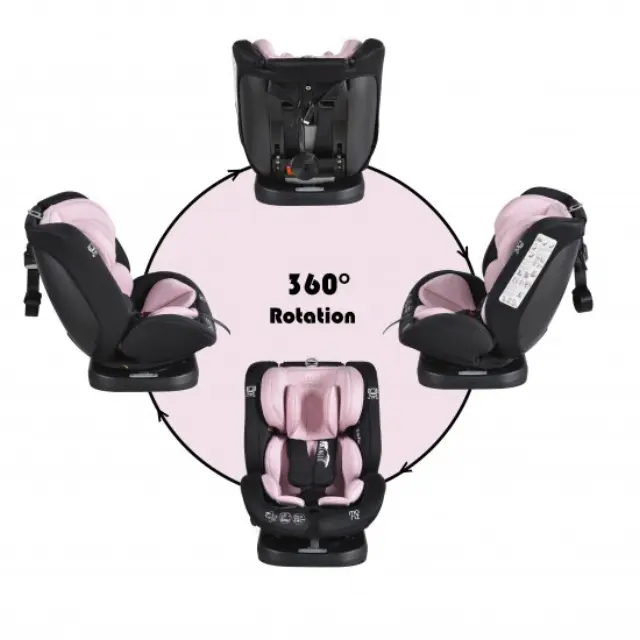 MONI - Car seat Serengeti pink - 3801005150816 2