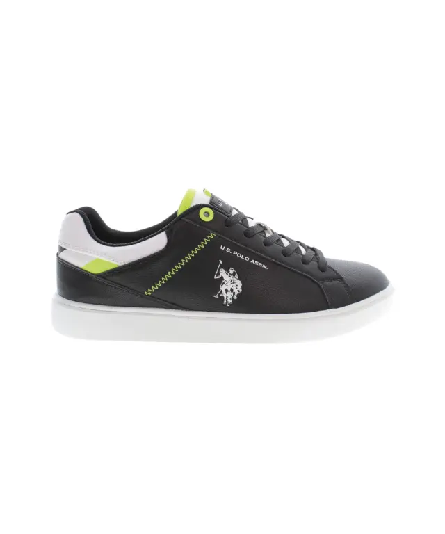 U.S. Polo Assn. - Ανδρικά Αθλητικά Παπούτσια Sneakers Rokko ROKKO001M3Y2-BLK Μαύρο