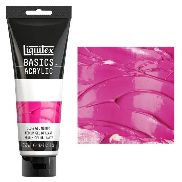 Liquitex Basics Gloss Gel Medium - 250ml