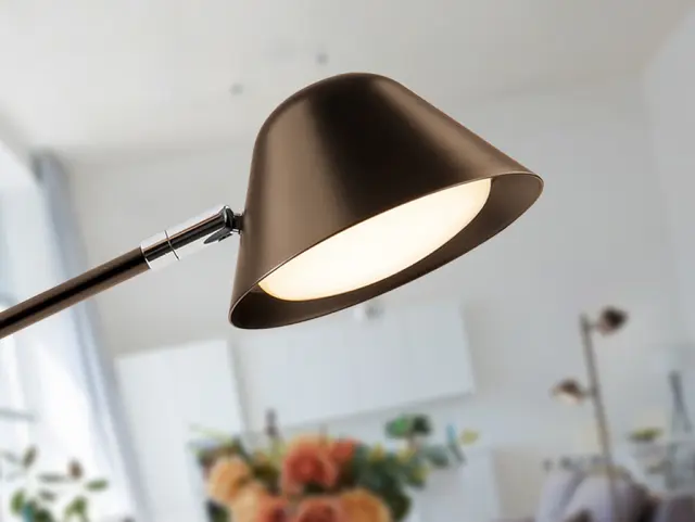 TAROS Επιτραπέζιο Φωτιστικό LED Dark Bronze – Ρυθμιζόμενο Καφέ Σκούρο Καφέ 2