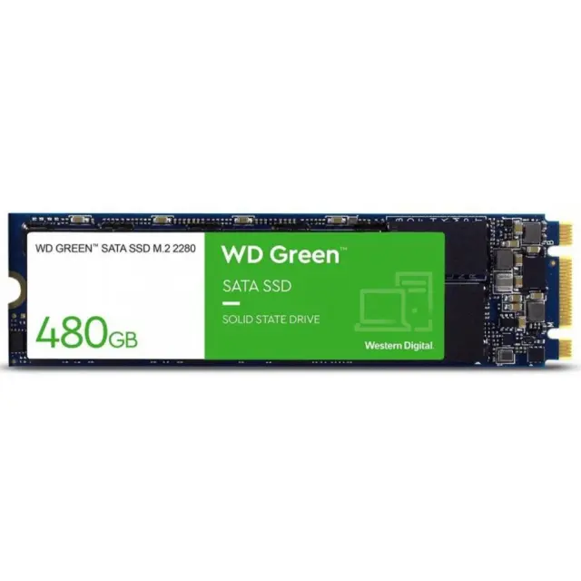 Western Digital SSD Green 480GB M.2 Sata (WDS480G3G0B)