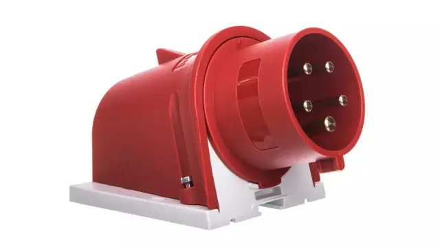 Mennekes Wall mounted inlet, 32A5p6h400V, IP44 804