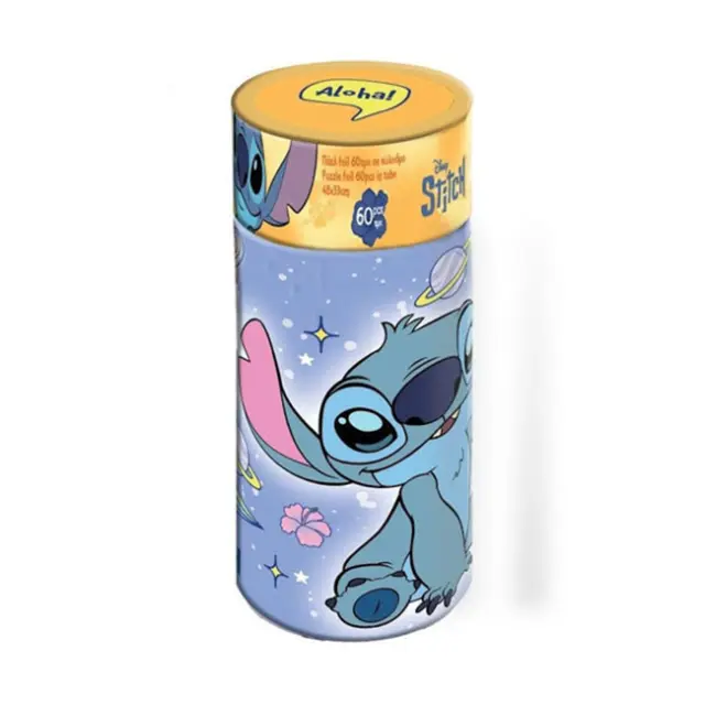 Luna Puzzle Κύλινδρος Stitch 2 σε 1/ 60 τεμ. (000565609)