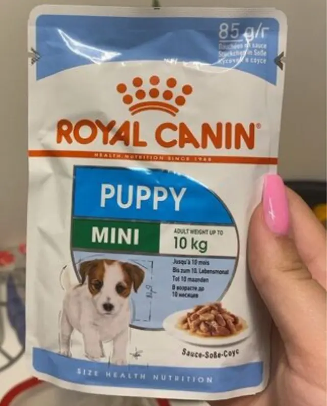 Royal Canin Mini Puppy Φακελάκια Κομμάτια σε Σάλτσα για Κουτάβια 85gr