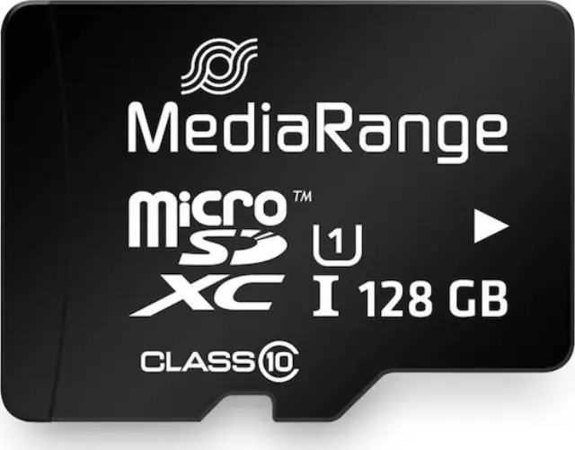 Κάρτα Μνήμης MediaRange microSDXC 128GB with Adapter (MR945)