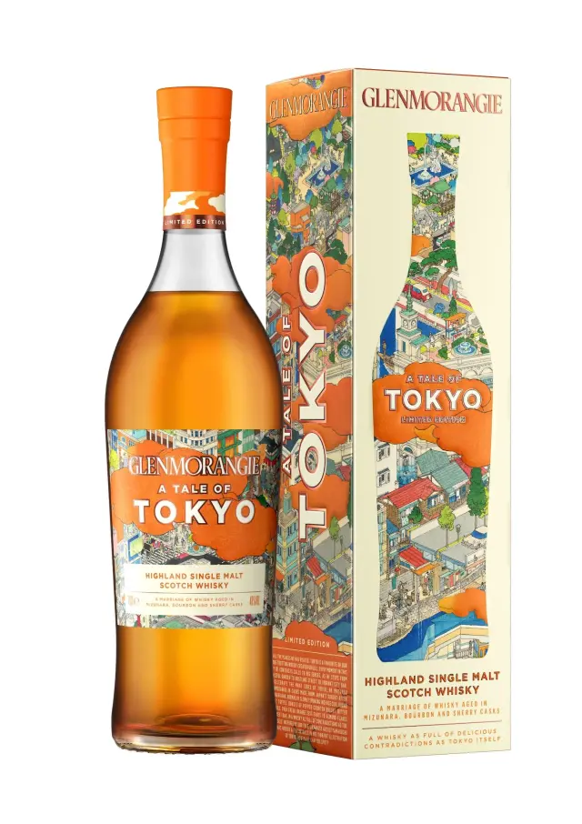 GLENMORANGIE A TALE OF TOKYO SINGLE MALT WHISKY LIMITED EDITION 700ML