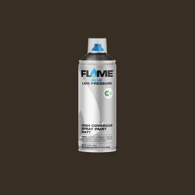 Flame Blue Spray Paint 400ml FB-738 Dark Brown