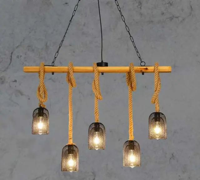 Φωτιστικό οροφής τραπεζαρίας Rustic - 12 - 430521 2